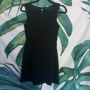 American Eagle Black Lace Dress